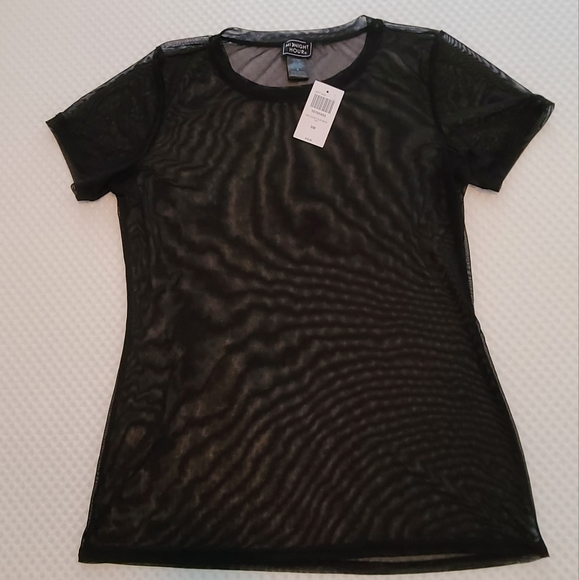 NWT Fine Mesh Short Sleeve Top - Picture 4 of 6